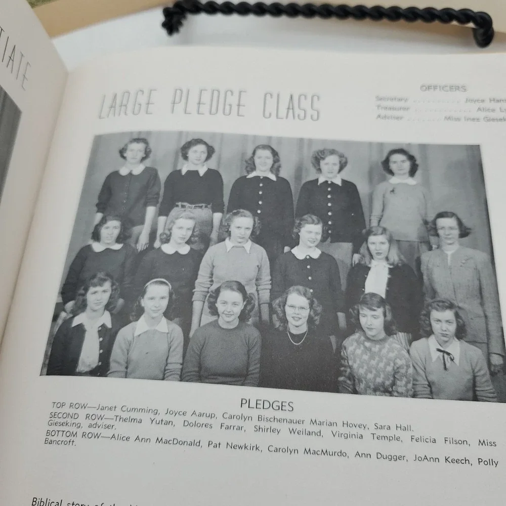 Lot Springfield High School Yearbooks Capitoline 1947- 1948 Illinois Vintage 40'